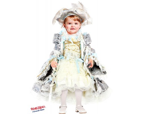Costume di carnevale REGINA MARIA ANTONIETTA NEONATA